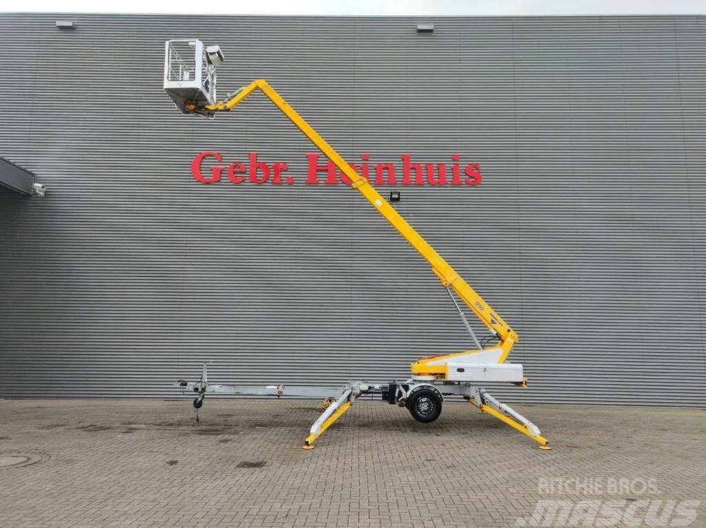 Omme 1250 EBZ Electric! Trailer mounted aerial platforms