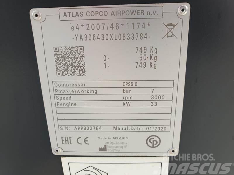 Atlas Copco CPS 5.0 - N - R Kompressorer