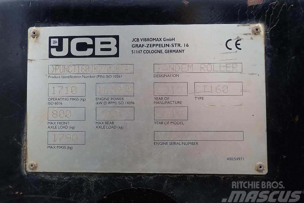 JCB CT 160 - 80 Tvåvalsvältar