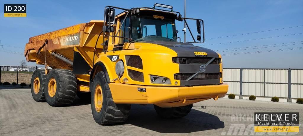 Volvo A30F with tailgate Midjestyrd dumper