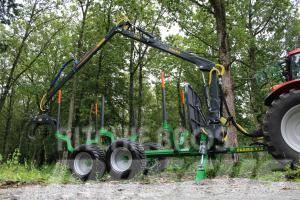  Przyczepa leśna FARMA Przyczepa Farma T12G2 Övriga skogsmaskiner