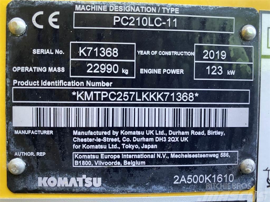 Komatsu PC210LC-11 Bandgrävare