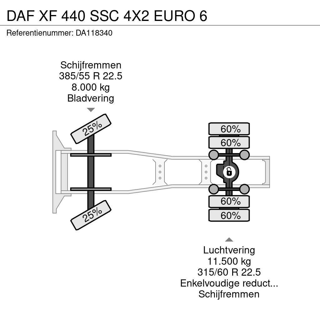 DAF XF 440 SSC 4X2 EURO 6 Dragbilar
