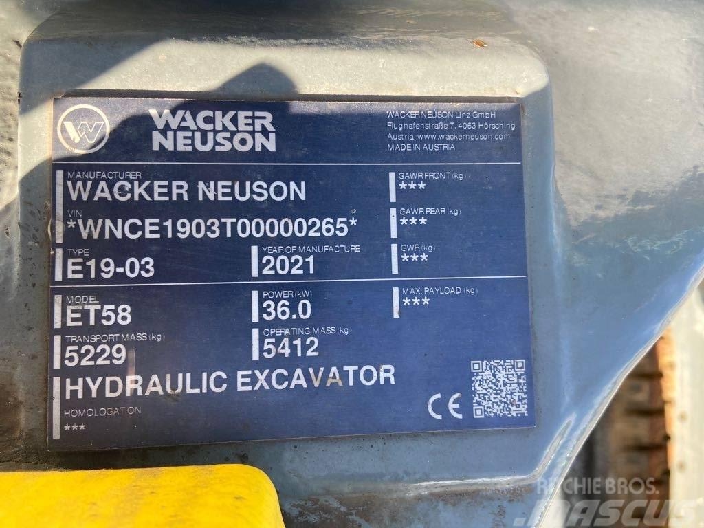 Wacker Neuson ET58 Bandgrävare