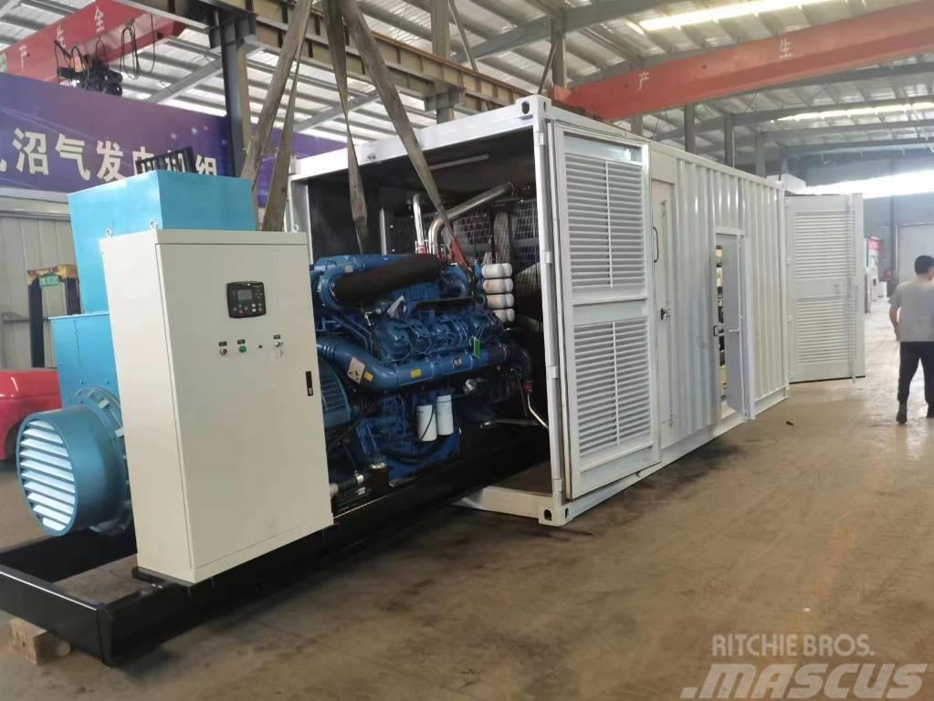 Weichai 12M33D1108E200Silent box generator set Dieselgeneratorer