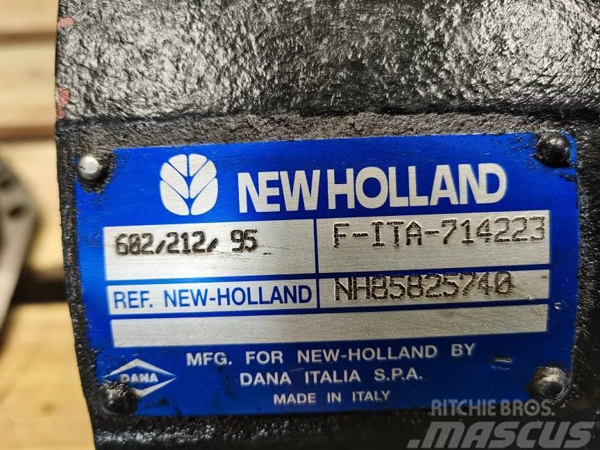 New Holland LM 435 {Spicer F-ITA-714223} differentia Hjulaxlar