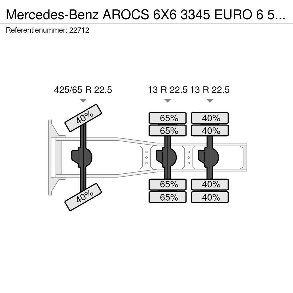 Mercedes-Benz AROCS 6X6 3345 EURO 6 535.400KM Dragbilar