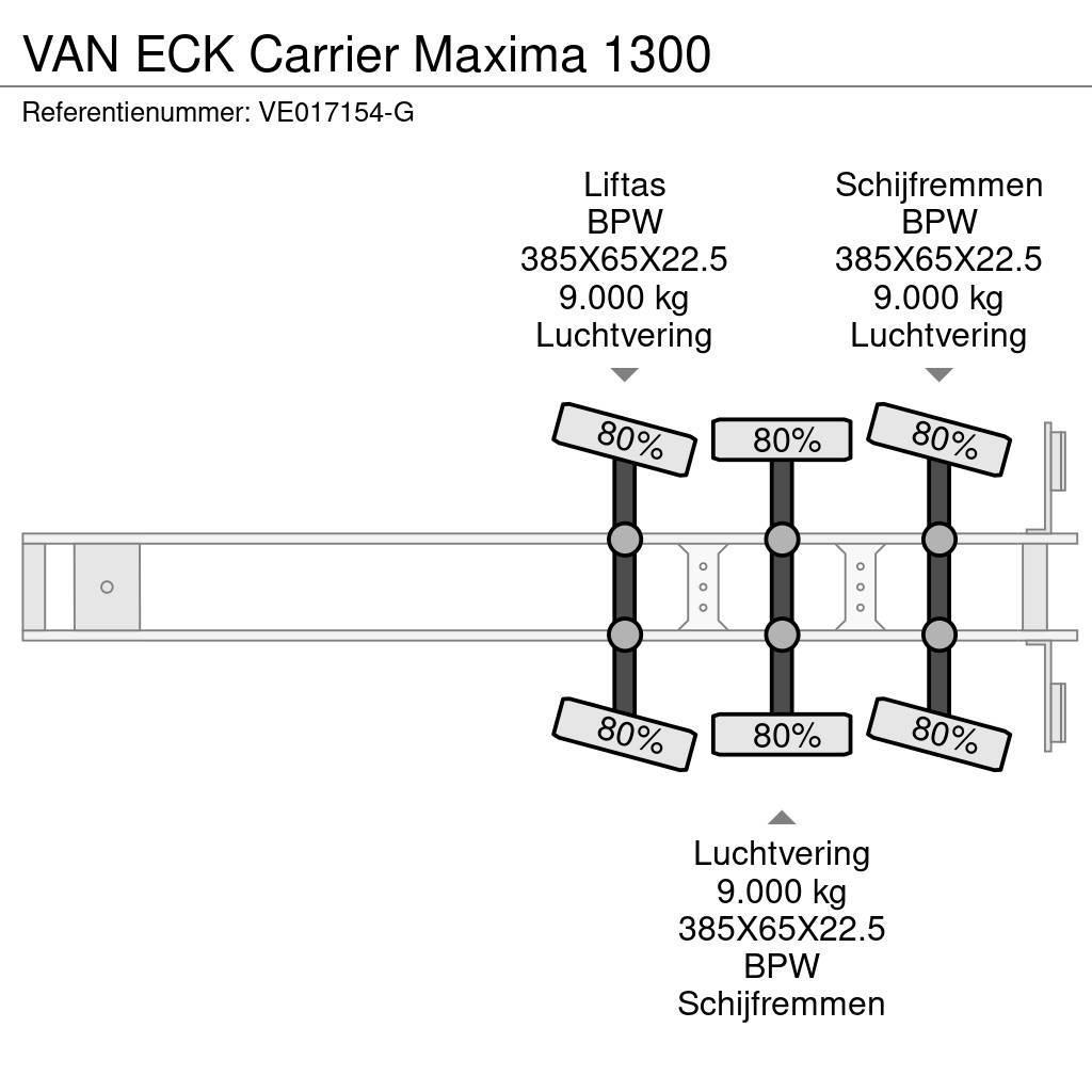 Van Eck Carrier Maxima 1300 Skåptrailer Kyl/Frys/Värme