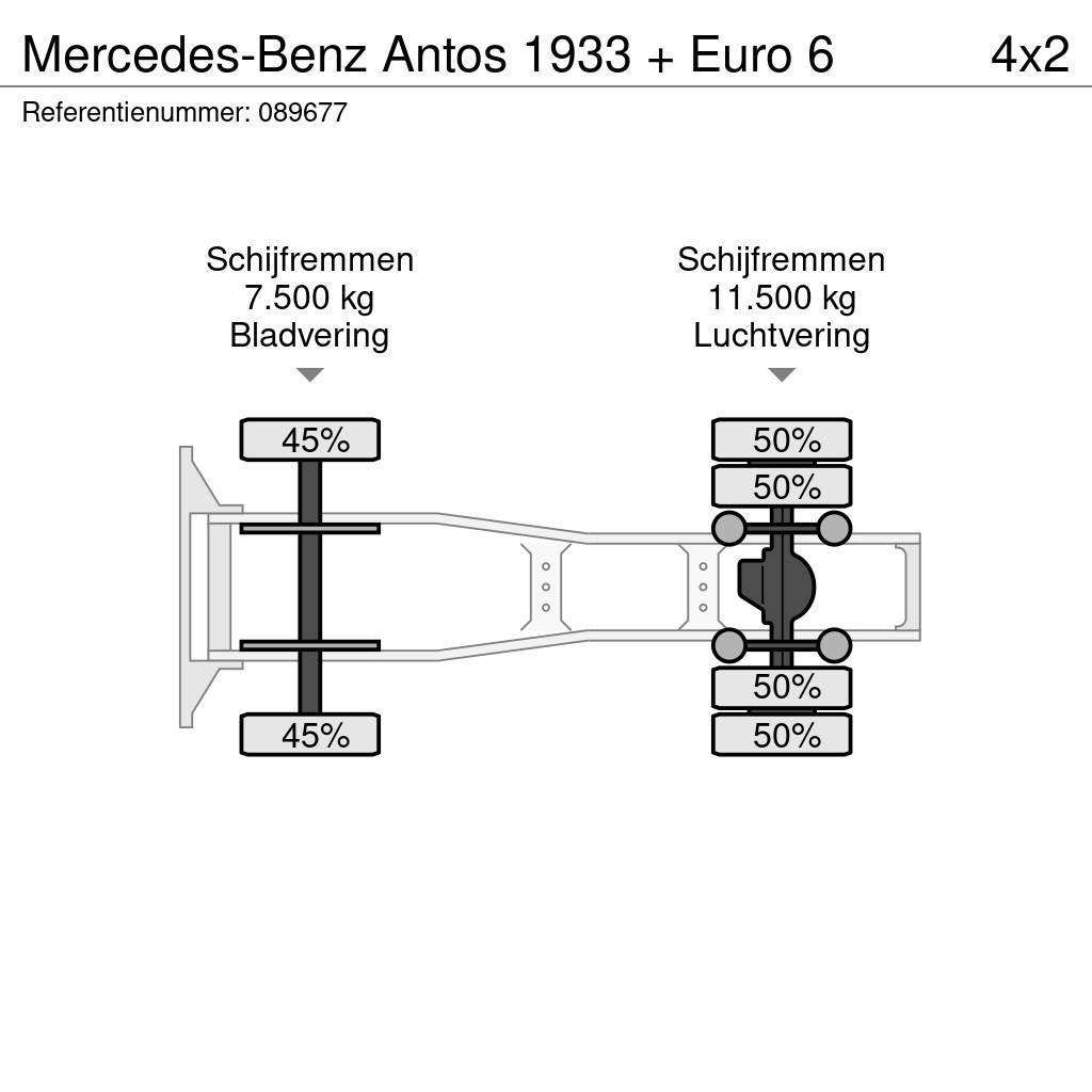 Mercedes-Benz Antos 1933 + Euro 6 Dragbilar