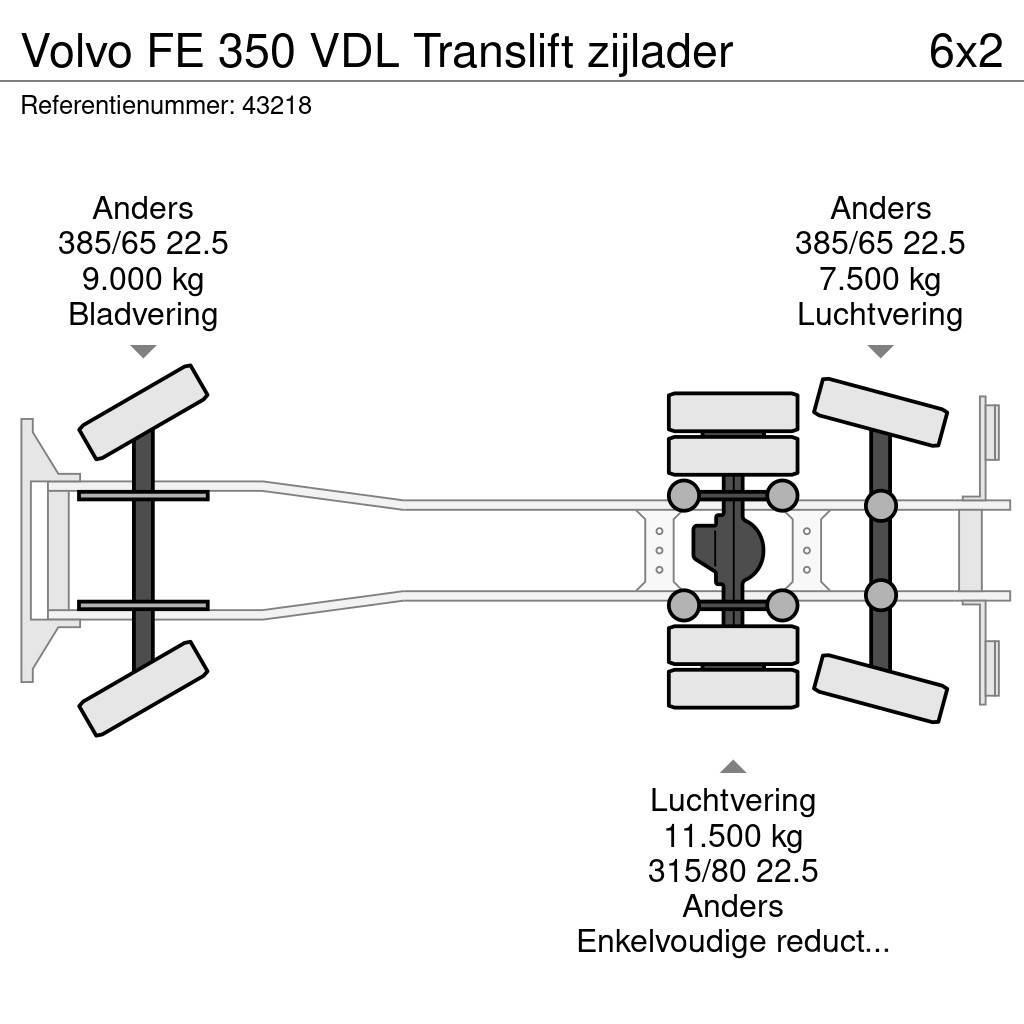 Volvo FE 350 VDL Translift zijlader Sopbilar