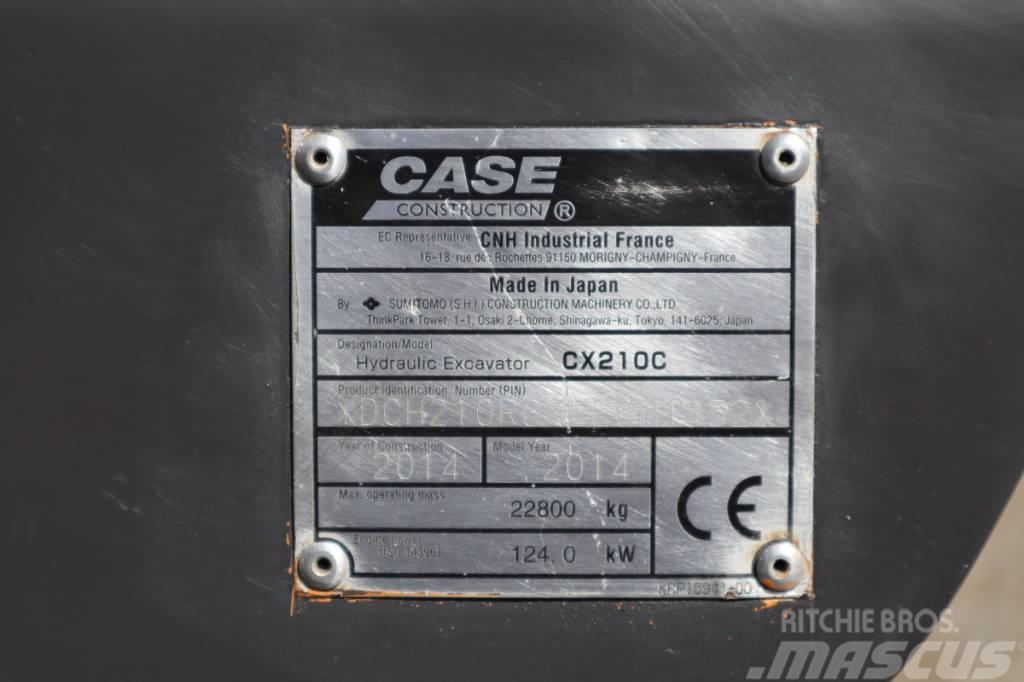 CASE CX 210 C Bandgrävare