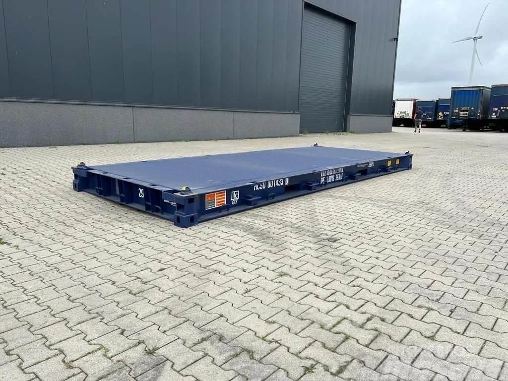  Diversen NEW 20FT FLATRACK, more pieces available Specialcontainers
