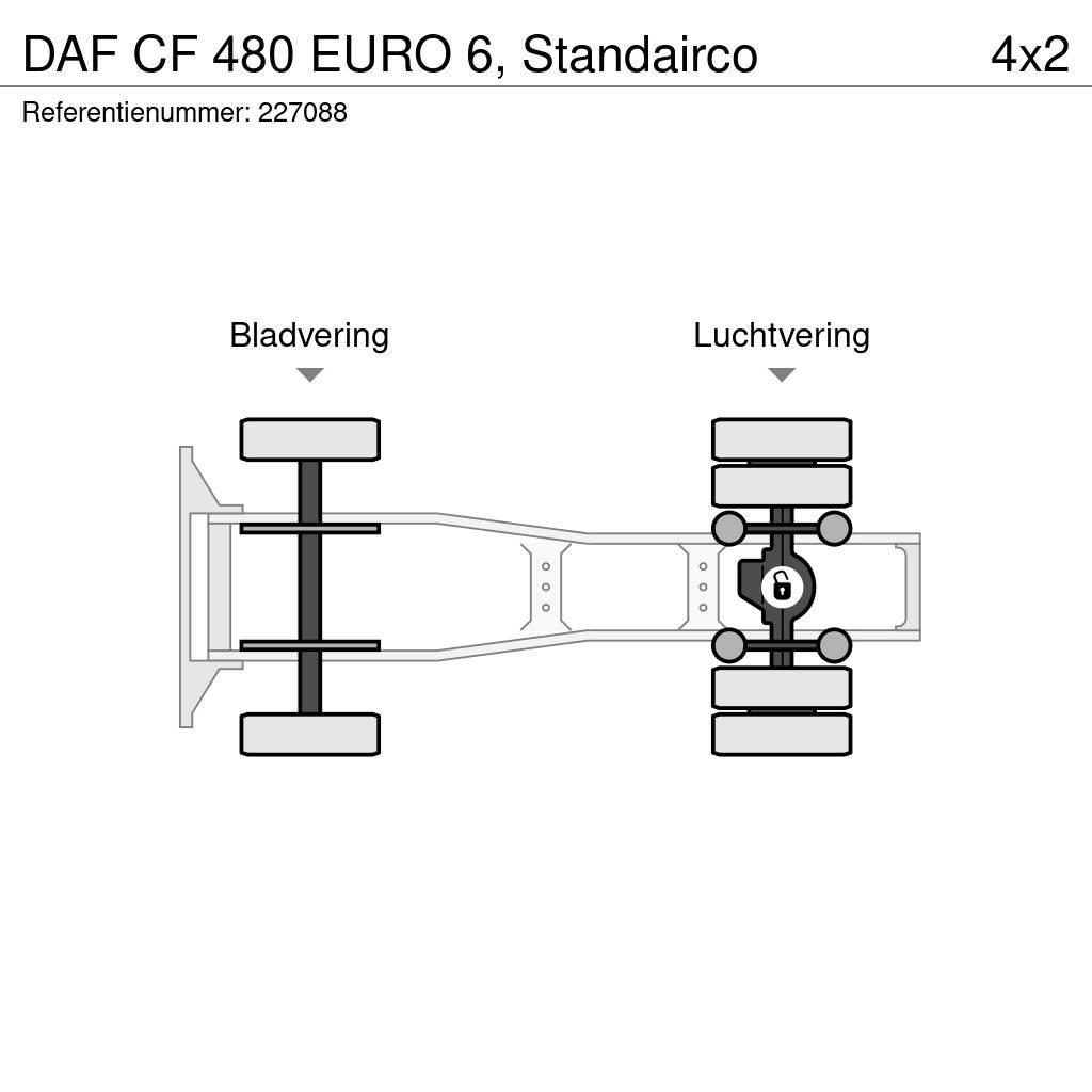 DAF CF 480 EURO 6, Standairco Dragbilar