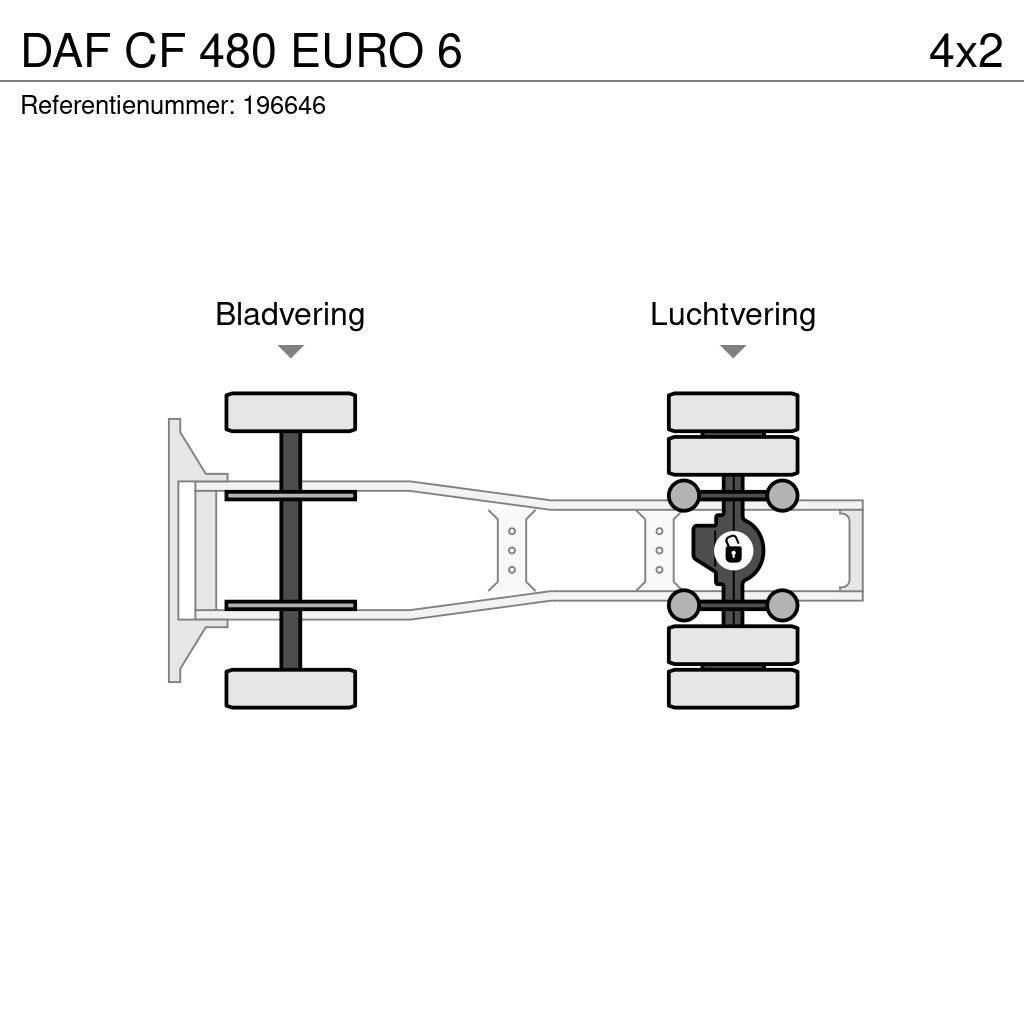 DAF CF 480 EURO 6 Dragbilar