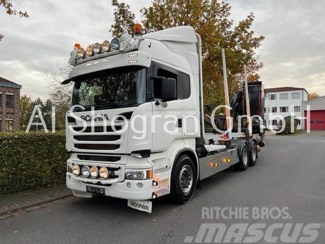Scania R730 V8 6X4 Hiab 1080/Retarder/Euro 5 EEV Timmerbilar