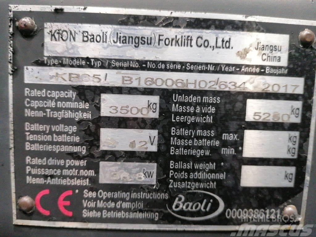 Baoli KB35 Dieselmotviktstruckar