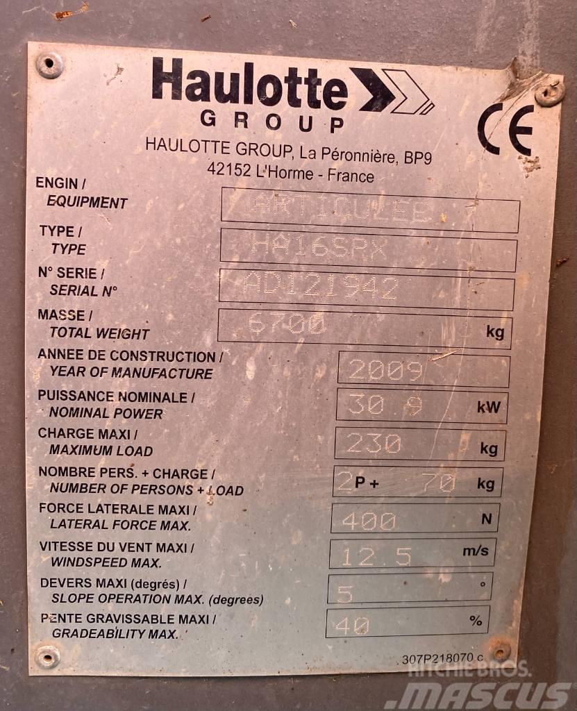 Haulotte HA 16 SPX Bomliftar