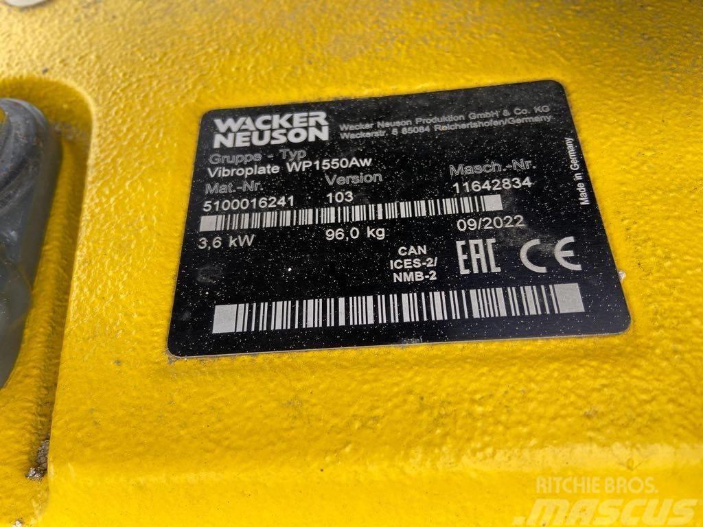 Wacker Neuson WP1550Aw Markvibratorer