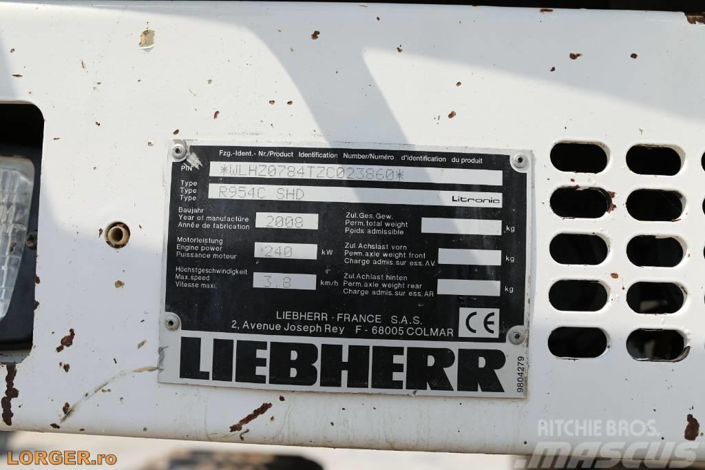 Liebherr R954 C SHD Bandgrävare