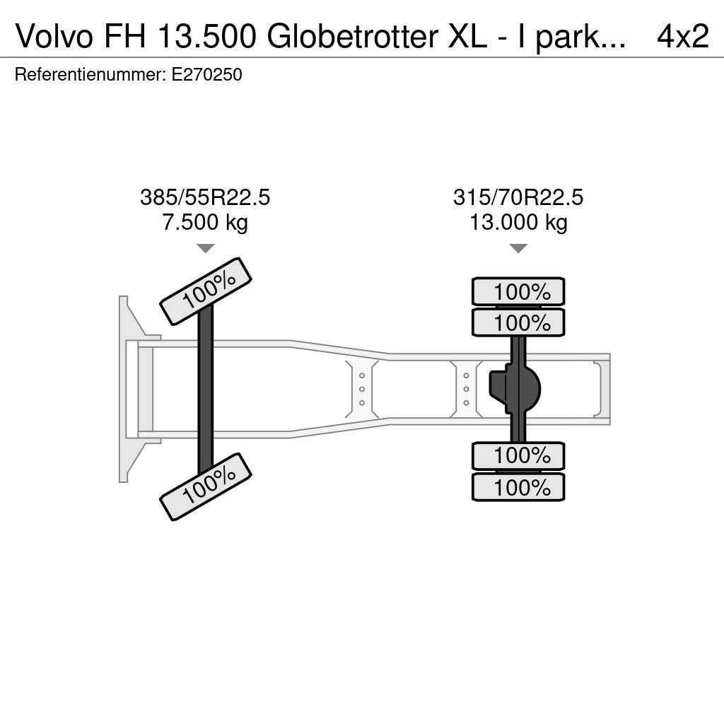 Volvo FH 13.500 Globetrotter XL - I parkcool - Retarder Dragbilar