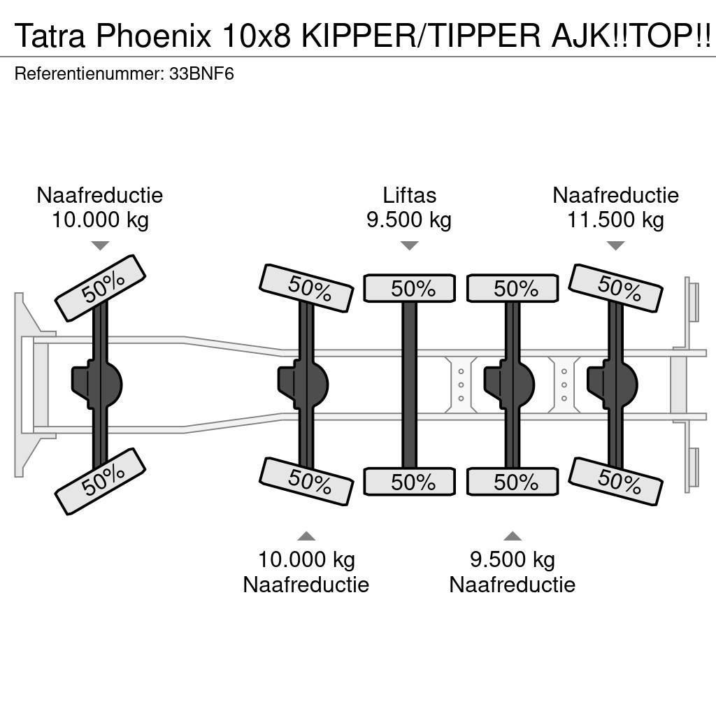 Tatra Phoenix 10x8 KIPPER/TIPPER AJK!!TOP!! Tippbilar