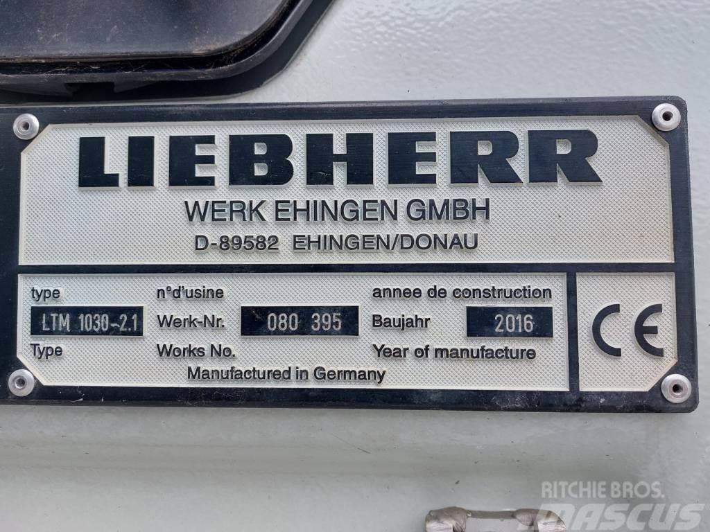 Liebherr LTM 1030-2.1 Allterrängkranar