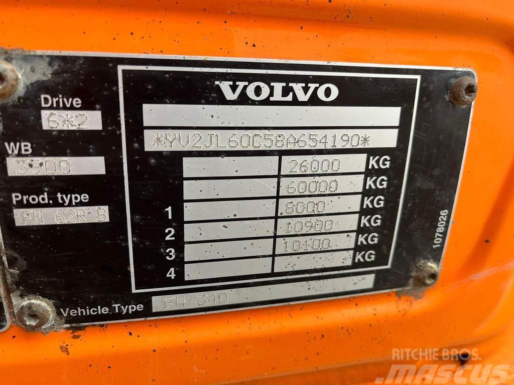 Volvo FM 340 6x2 FULL STEEL / BOX L=5145 mm Tippbilar