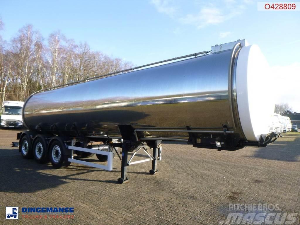  Clayton Food tank inox 30 m3 / 1 comp Tanktrailer
