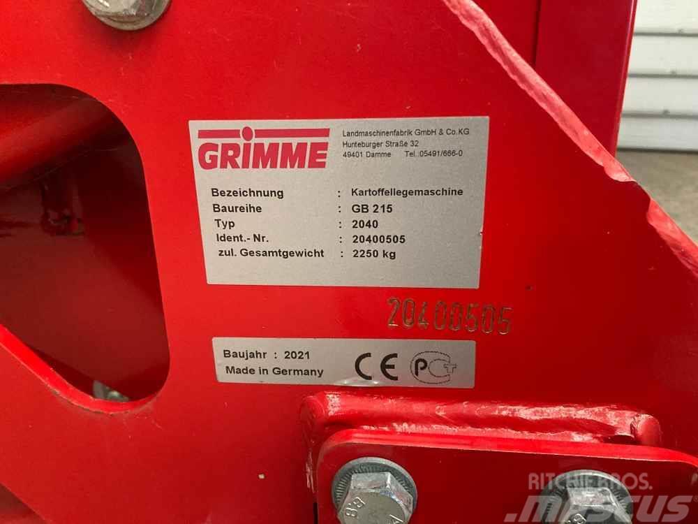 Grimme GB 215 Potatissättare