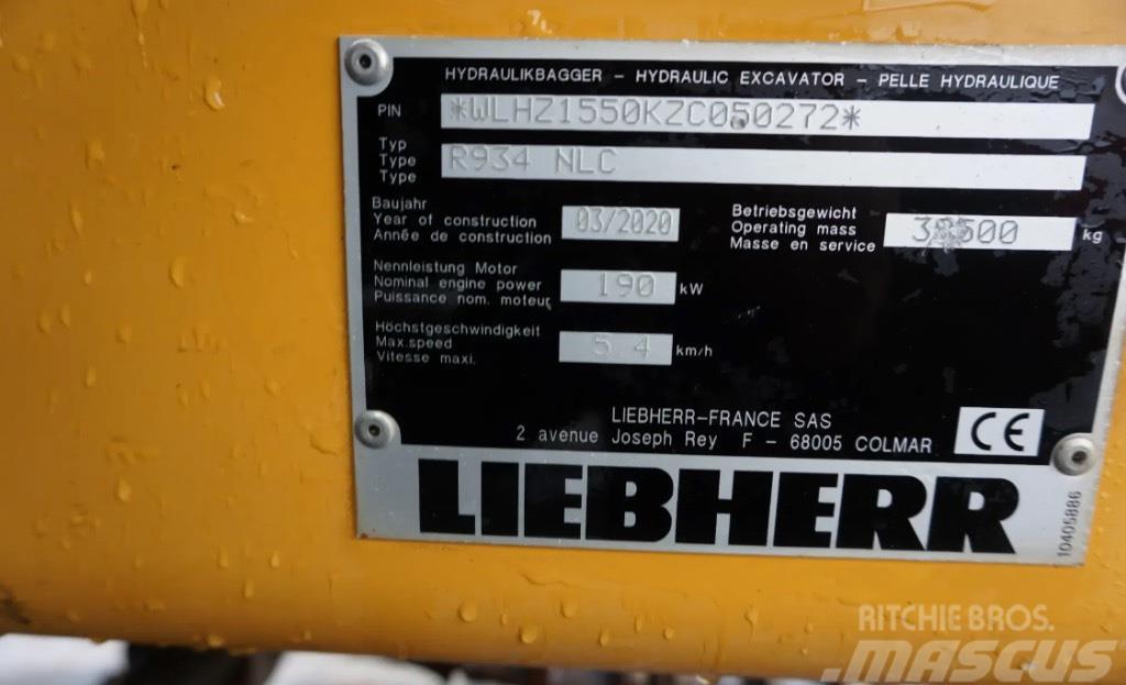 Liebherr R 934 NLC Bandgrävare