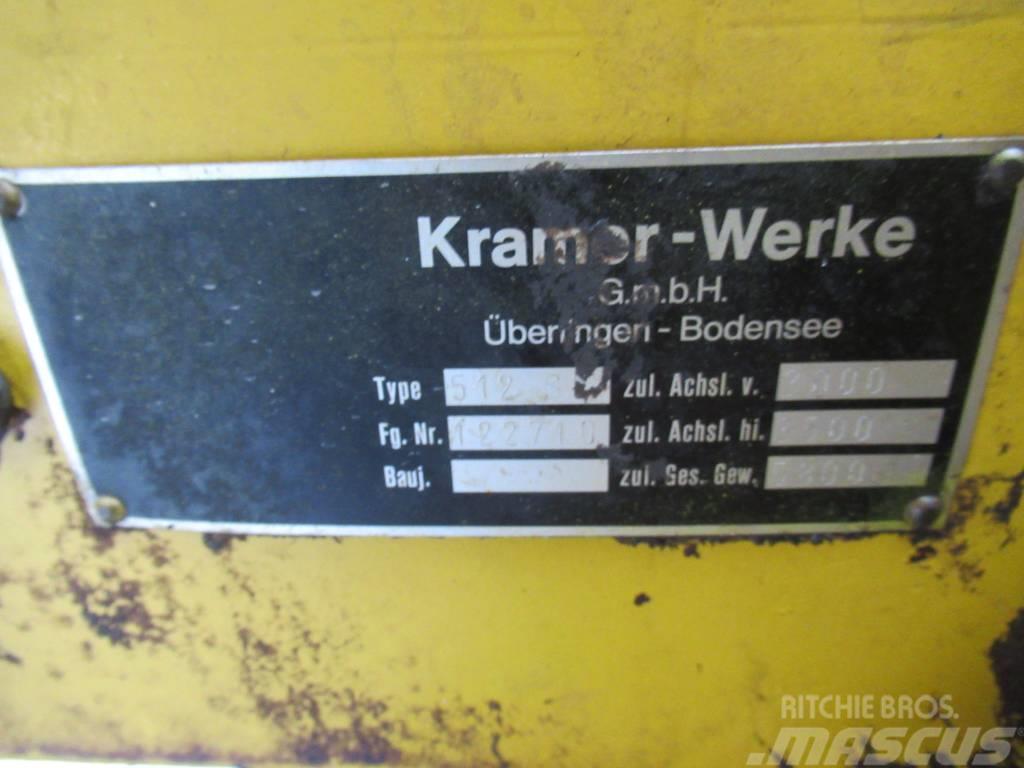 Kramer 512 SL KAUHA + PIIKIT Hjullastare