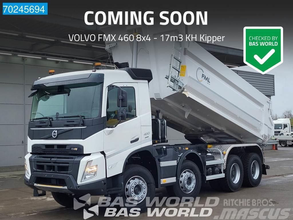Volvo FMX 460 8X4 COMING SOON! VEB 17m3 KH Kipper Euro 6 Tippbilar