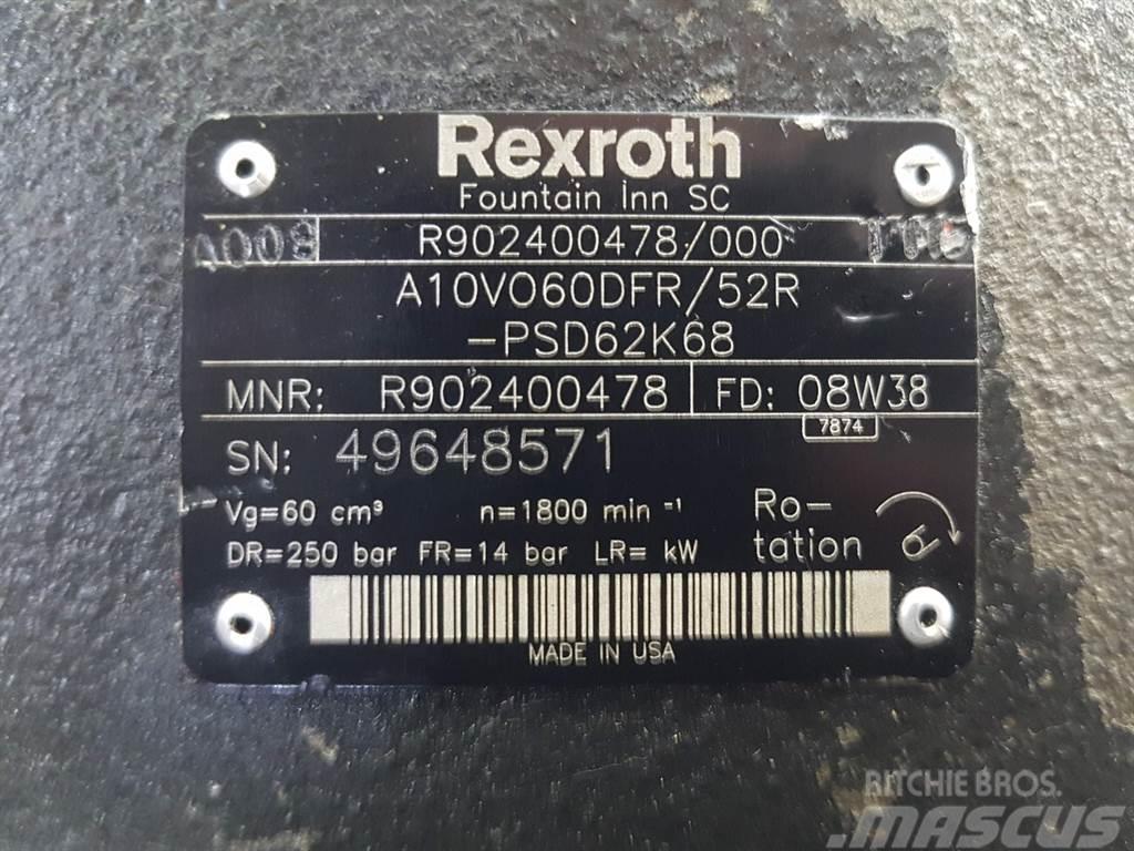 Rexroth A10VO60DFR/52R - Load sensing pump Hydraulik