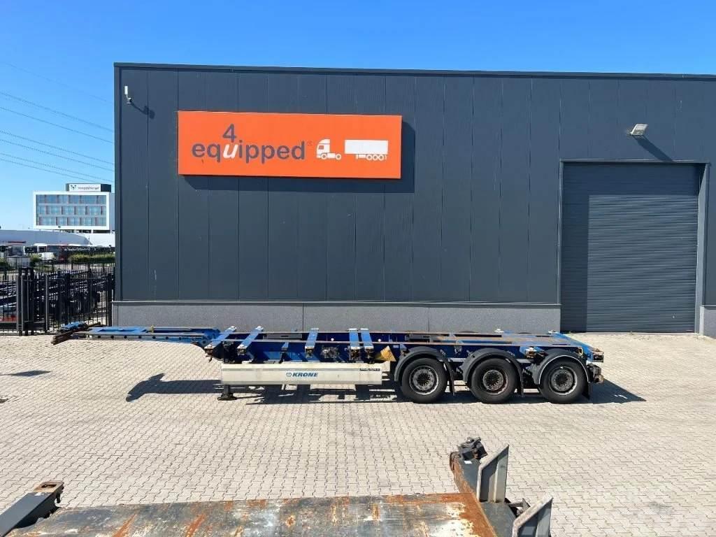 Krone 45FT HC, SAF DISC (INTRADISC), liftaxle (on 3rd ax Containertrailer