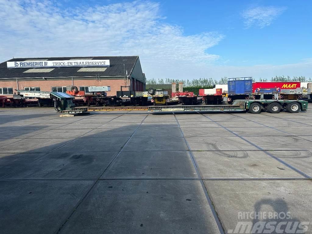 Nooteboom 3 AXEL STEERING, EXTENDABLE 4,75 M, Låg lastande semi trailer
