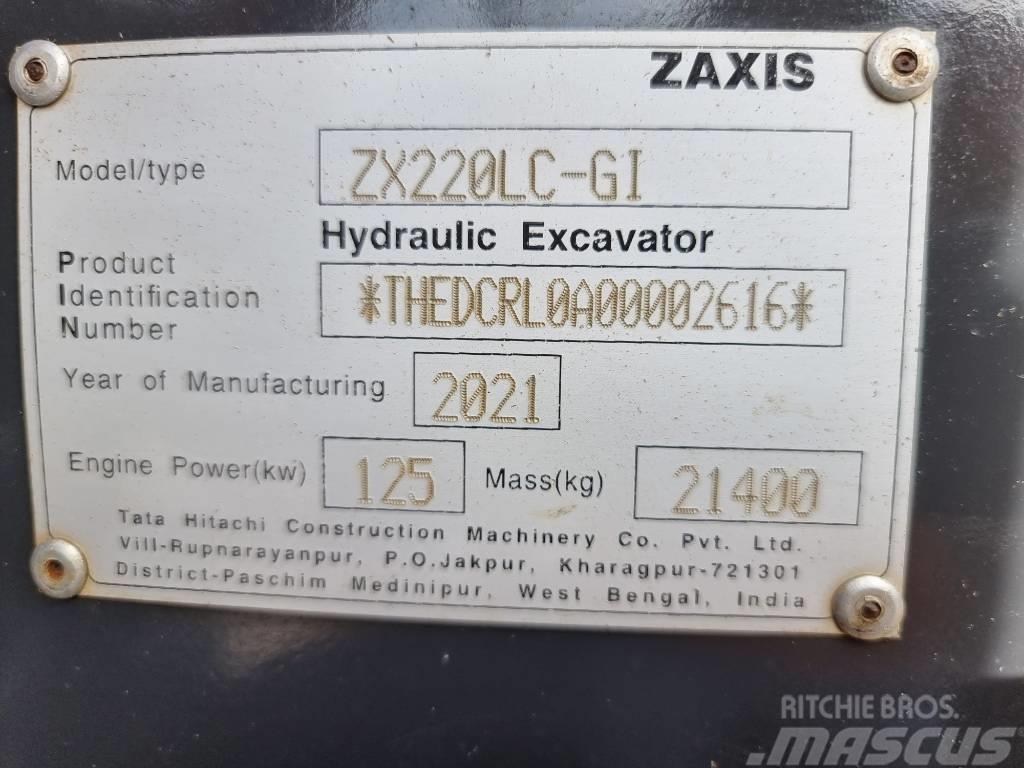 Hitachi ZX 220 LC-GI Bandgrävare