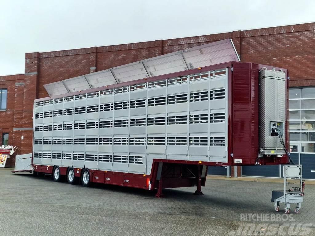 Pezzaioli New 5 stock Livestock trailer - Water & Ventilatio Djurtransport trailer