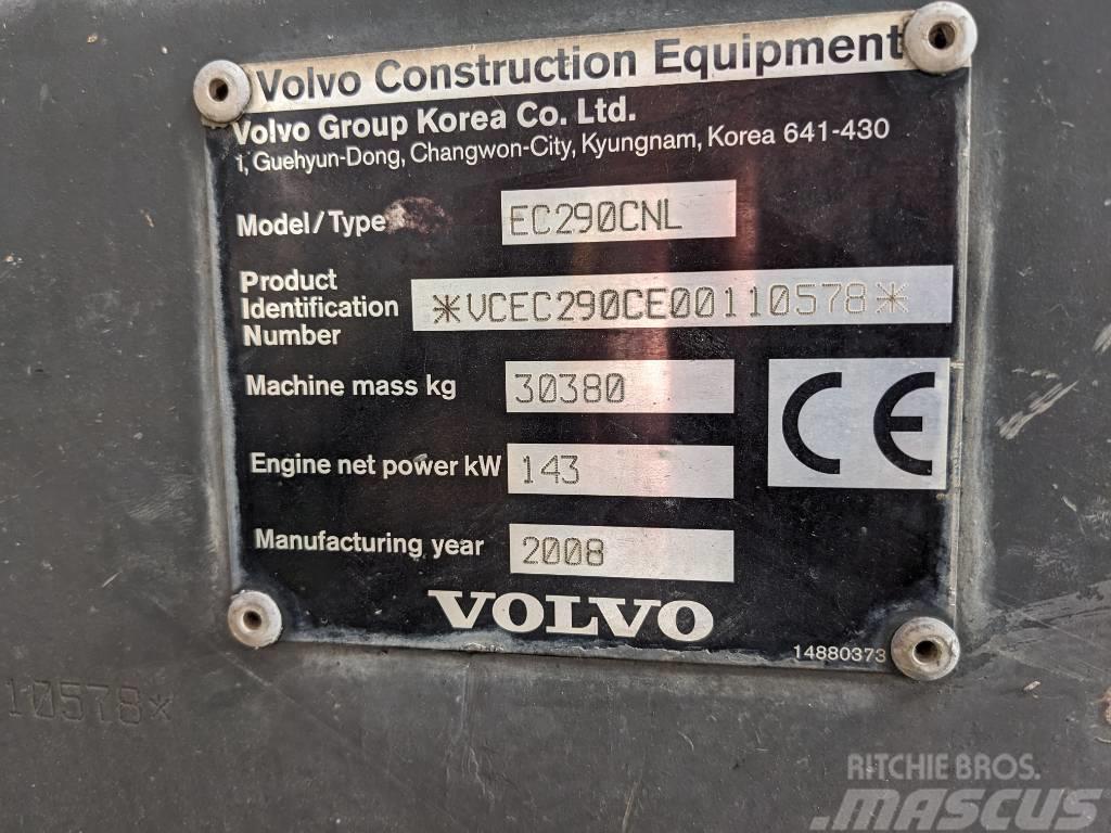 Volvo EC 290 C N L Excavat Bandgrävare