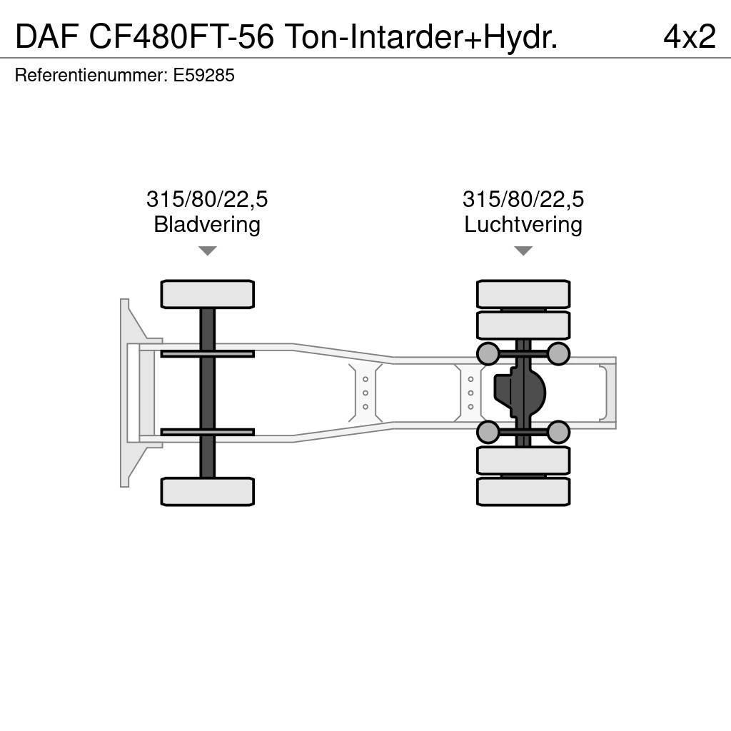 DAF CF480FT-56 Ton-Intarder+Hydr. Dragbilar