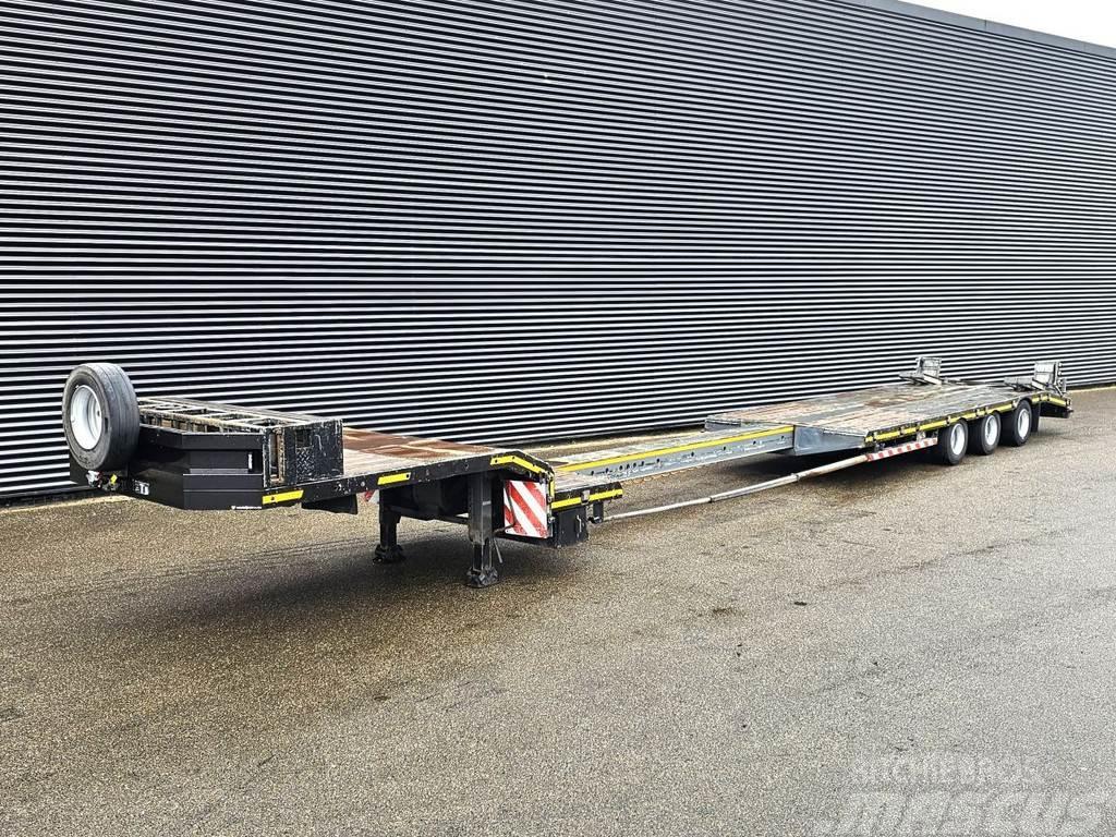 Floor FLU0-18-27-15 / BPW AXLE / EXTENDABLE Low loader-semi-trailers