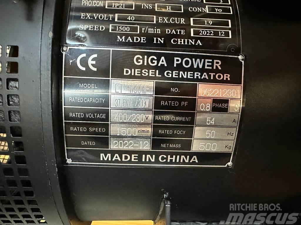  Giga power LT-W30GF 37.5KVA open set Övriga generatorer