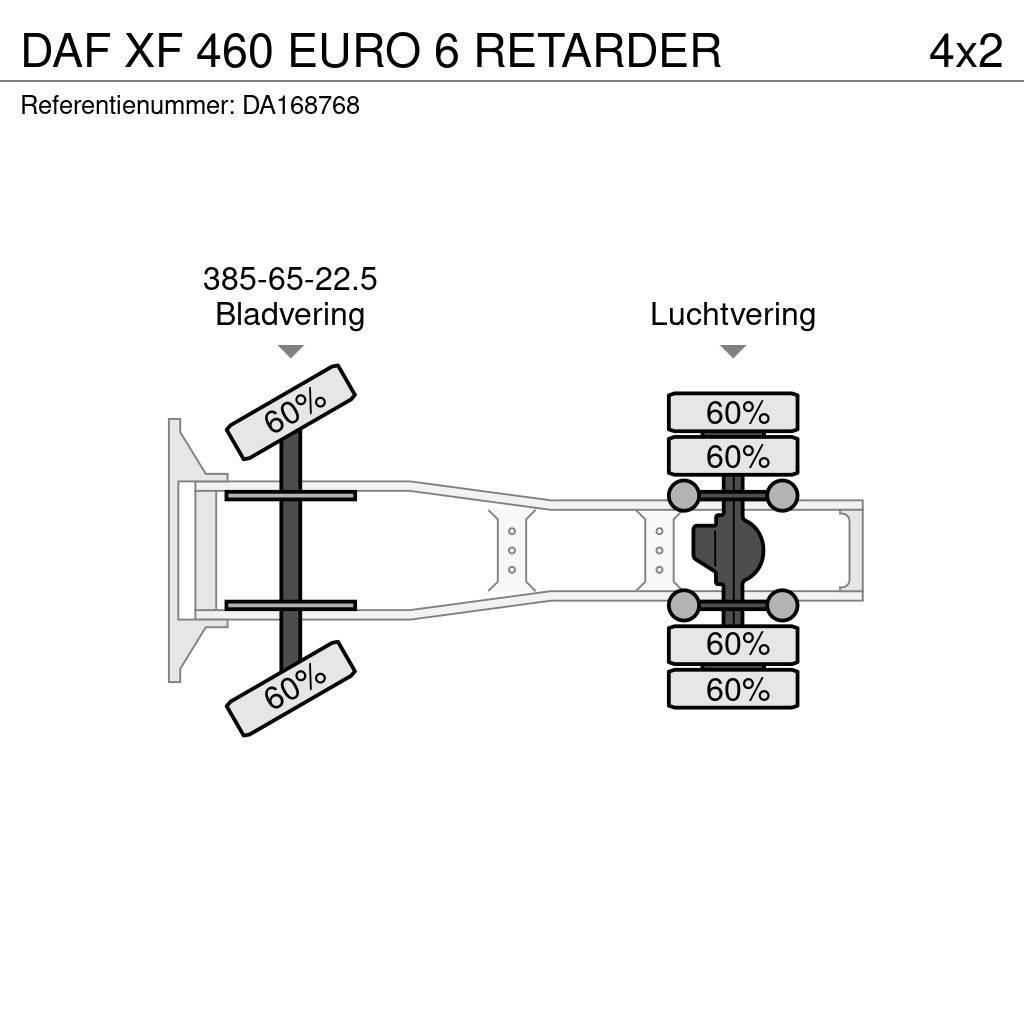 DAF XF 460 EURO 6 RETARDER Dragbilar