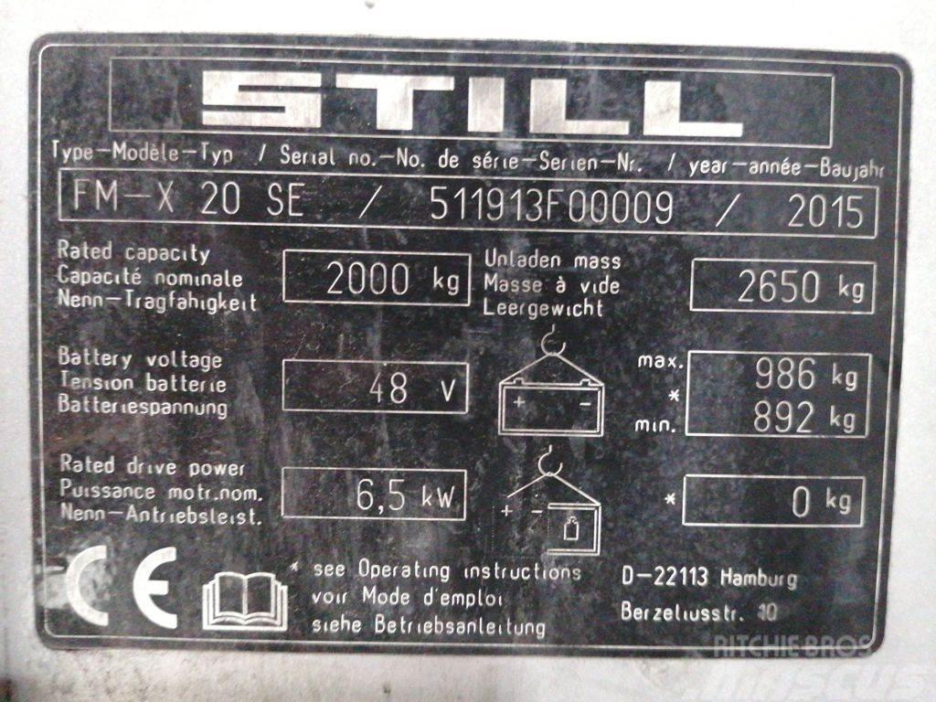 Still FM-X 20 SE Skjutstativtruck