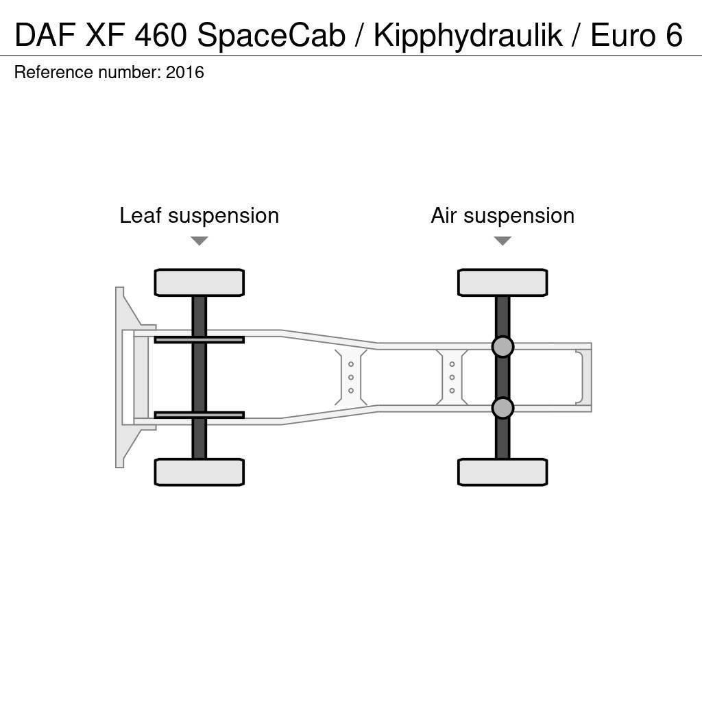 DAF XF 460 SpaceCab / Kipphydraulik / Euro 6 Dragbilar