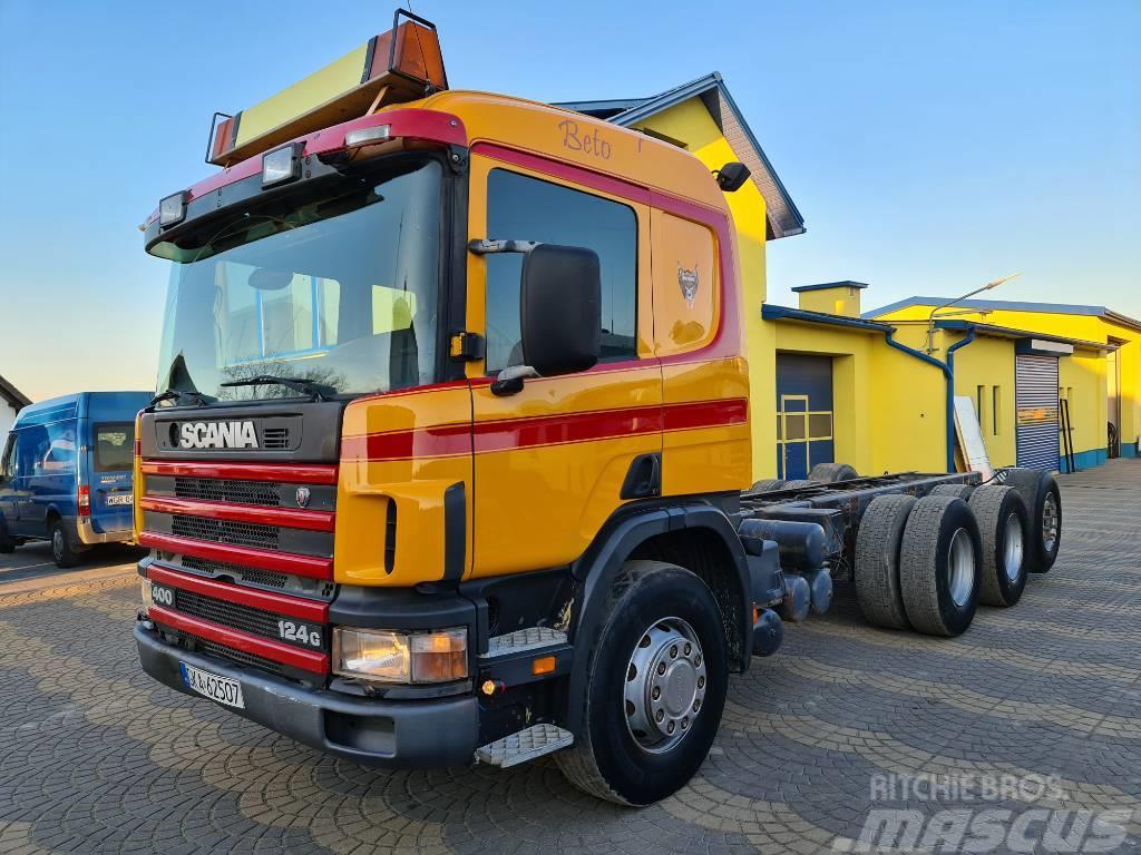 Scania 124L400 8x4 Chassier