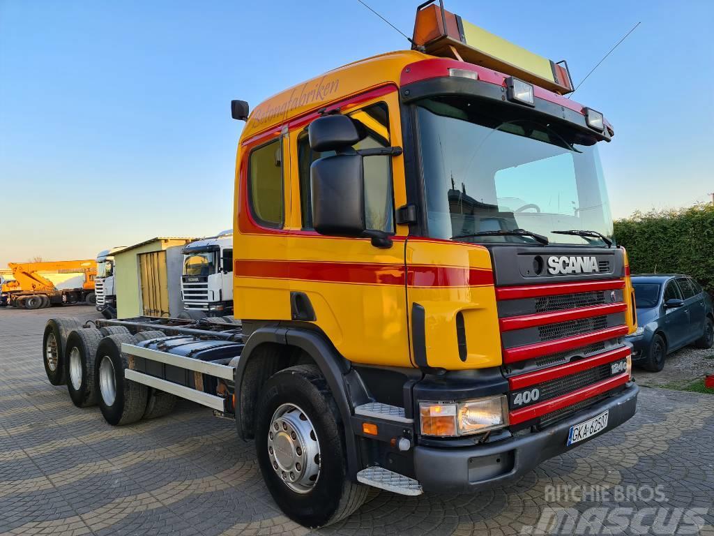 Scania 124L400 8x4 Chassier