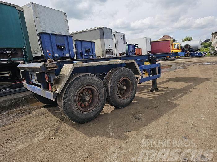 Krone 2 axle | 20 ft container chassis | steel suspensio Containertrailer