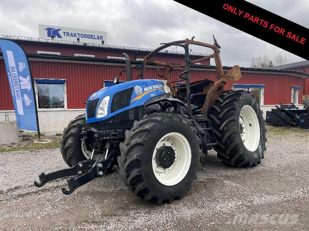 New Holland T 5.115 Dismantled: only spare parts Traktorer