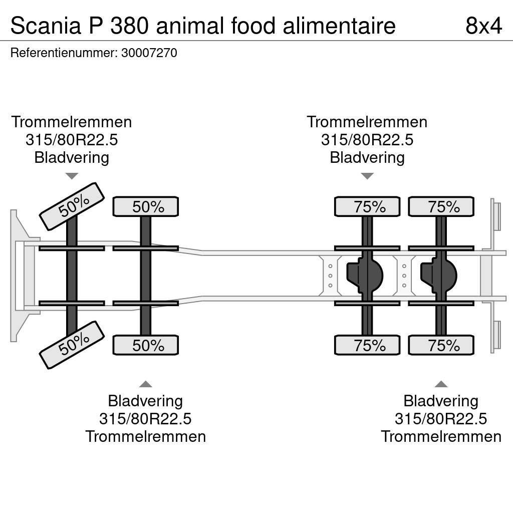 Scania P 380 animal food alimentaire Övriga bilar