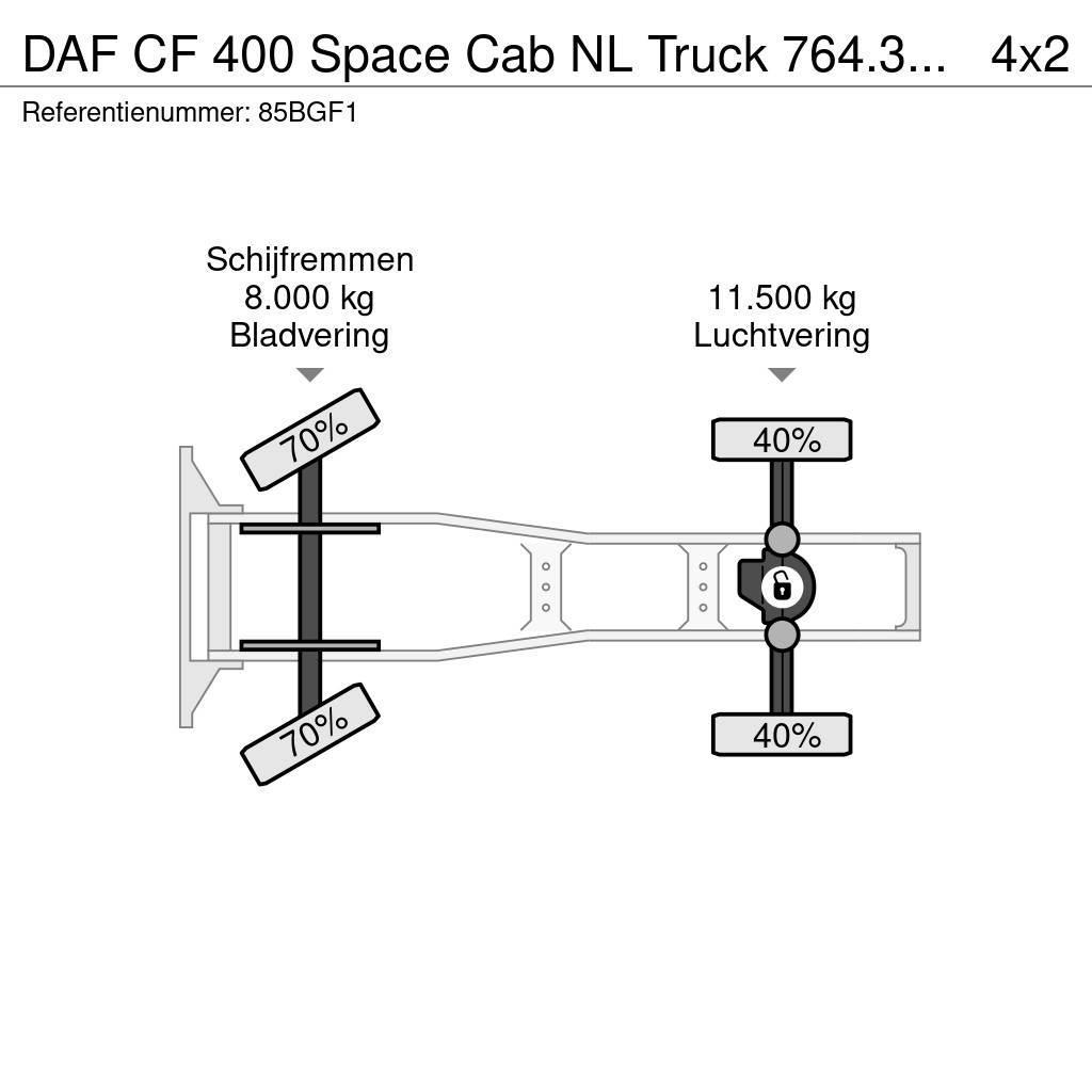 DAF CF 400 Space Cab NL Truck 764.313KM Dragbilar